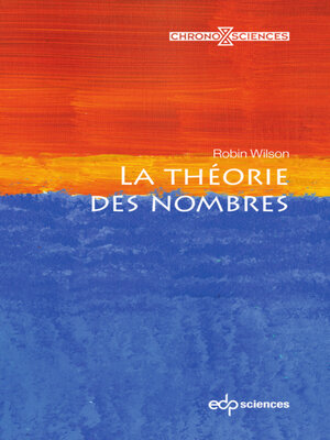cover image of La théorie des nombres